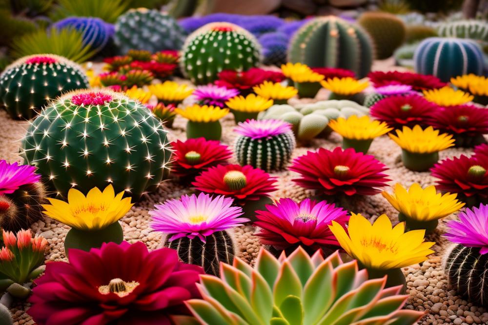 Enhance Your Rock Garden: Expert Tips For Using Flowering Cacti