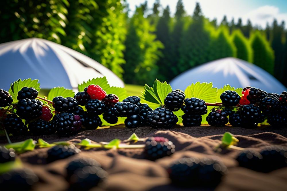 Essential Tips For Protecting Blackberries From Pests And Predators: Mastering Watering And Fertilization Techniques