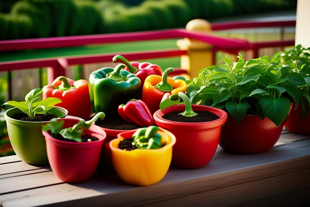 How To Grow Sweet Peppers In Pots: A Beginner’s Guide For Balcony Gardening