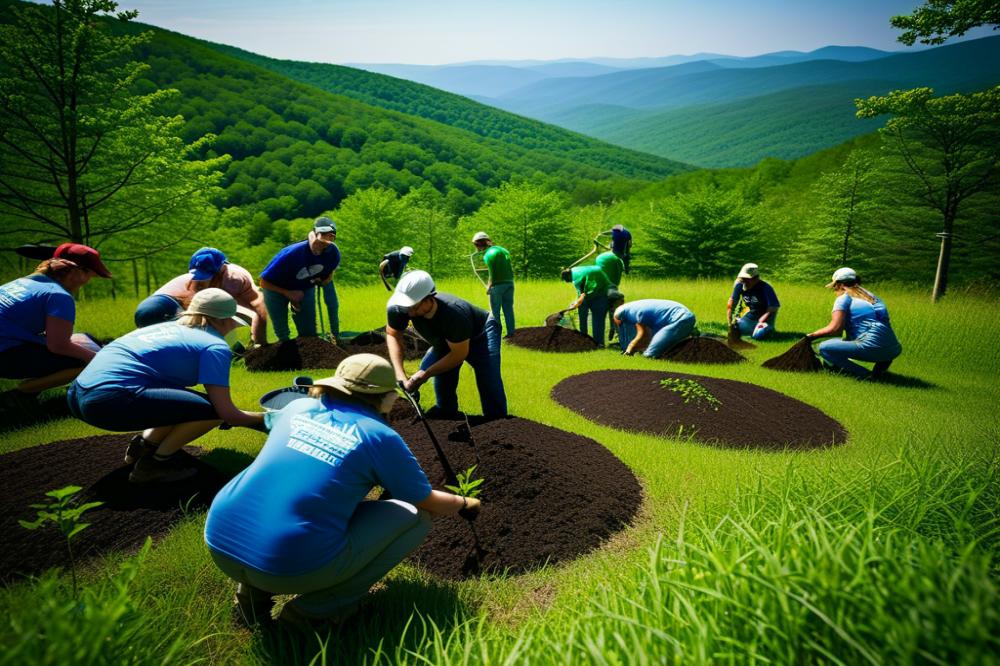 Reviving Forests: Exploring The Appalachian Mountain Reforestation Project In Eastern North America