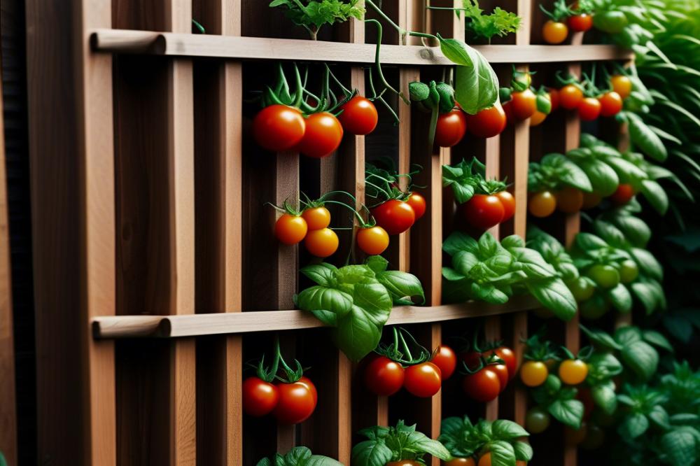 Transform Your Space: Grow Vertical Gardens Along Fences And Walls For A Sustainable Food Source